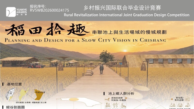 第五屆園治盃鄉村振興國際聯合畢業設計二等獎圖片